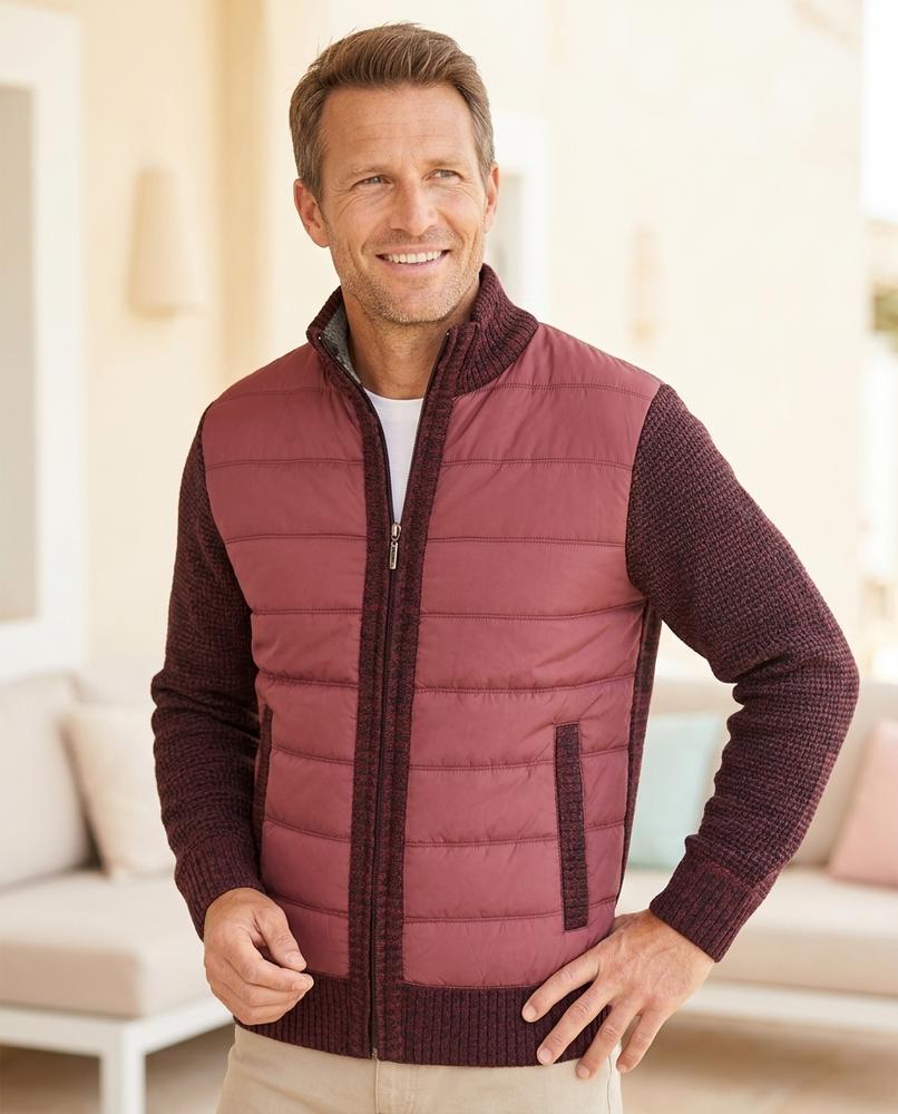 Marvis Mode - Lodus | Gesteppt Gefüttert Jacke Herren