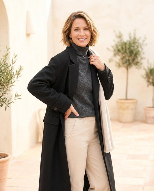 Marvis Mode - Ketal | Langer Oversized Mantel Damen