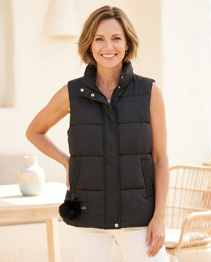 Marvis Mode - Lelor | Gesteppt Wattiert Weste Damen