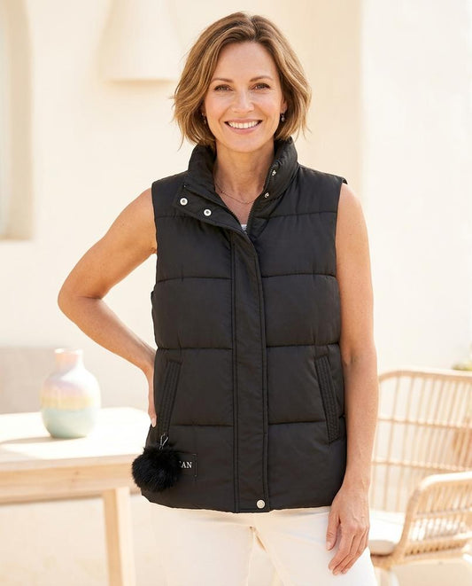 Marvis Mode - Lelor | Gesteppt Wattiert Weste Damen