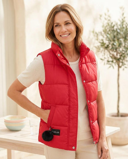Marvis Mode - Lelor | Gesteppt Wattiert Weste Damen