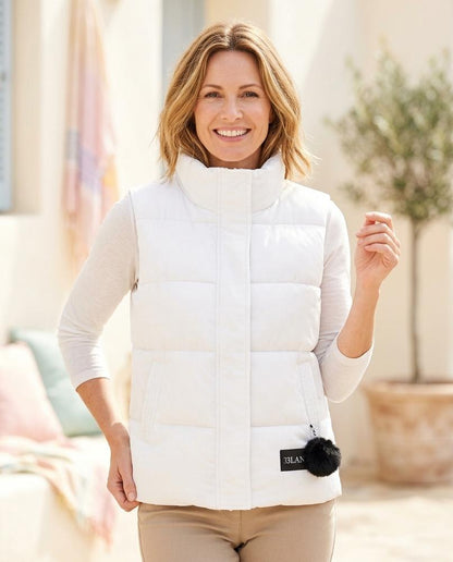 Marvis Mode - Lelor | Gesteppt Wattiert Weste Damen
