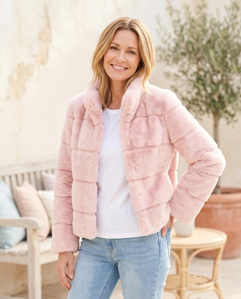Marvis Mode - Kelor | Glänzende Kurzgeschnittene Jacke Damen