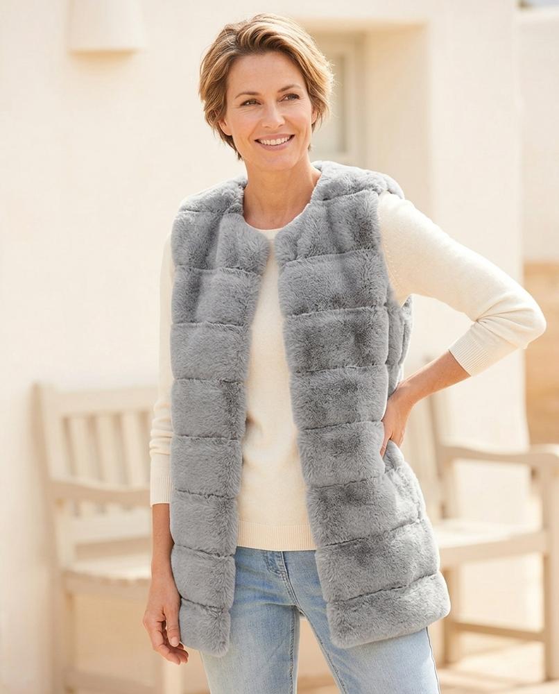 Marvis Mode - Lorel | Gefütterte Gesteppte Weste Damen