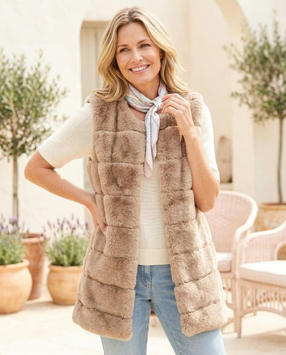 Marvis Mode - Lorel | Gefütterte Gesteppte Weste Damen