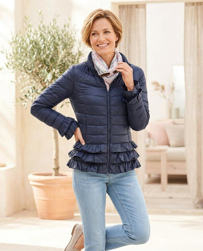 Marvis Mode - Vasan | Gesteppt Gerüscht Jacke Damen