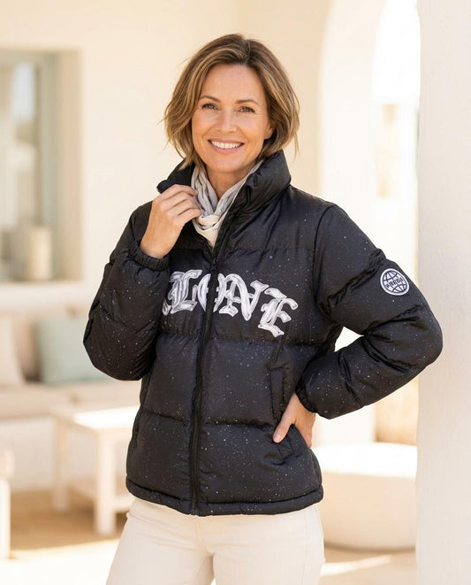 Marvis Mode - Kaven | Wattierte Gesprenkelte Jacke Unisex