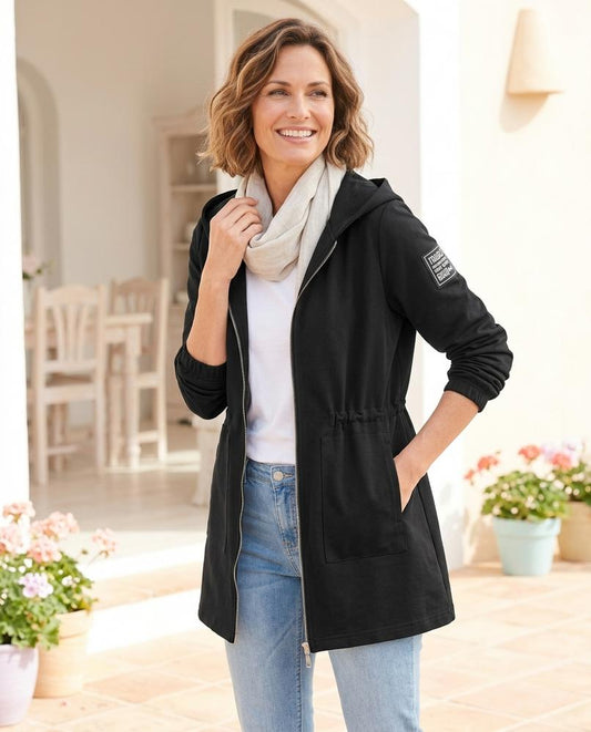 Marvis Mode - Mahet | Lockere Langärmelige Jacke Damen