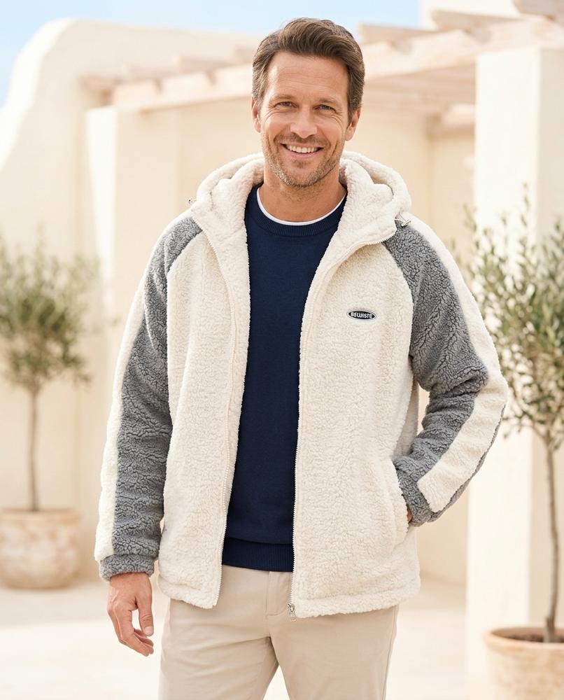 Marvis Mode - Sosir | Strukturiert Zweifarbig Jacke Herren