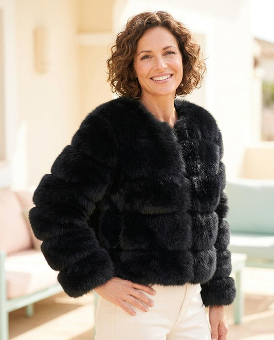 Marvis Mode - Zoton | Gestufte Voluminöse Jacke Damen