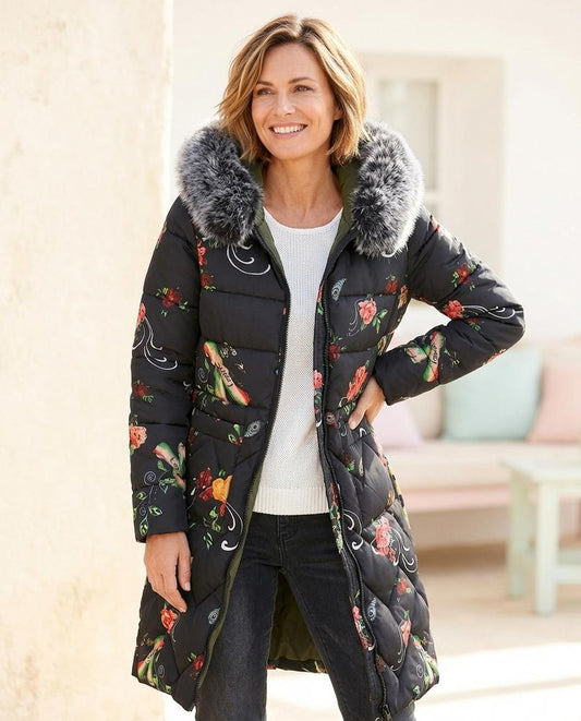 Marvis Mode - Vibum | Gefüttert Gesteppt Mantel Damen