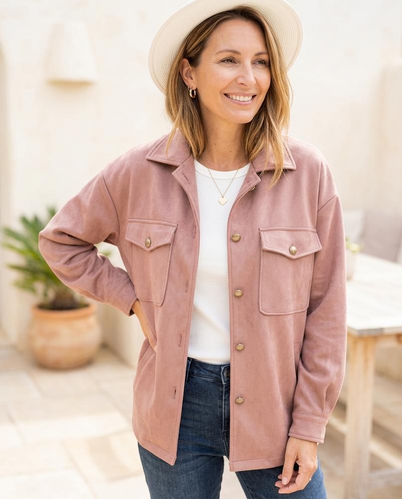 Marvis Mode - Eovit | Geknöpfte Locker Geschnittene Jacke Damen