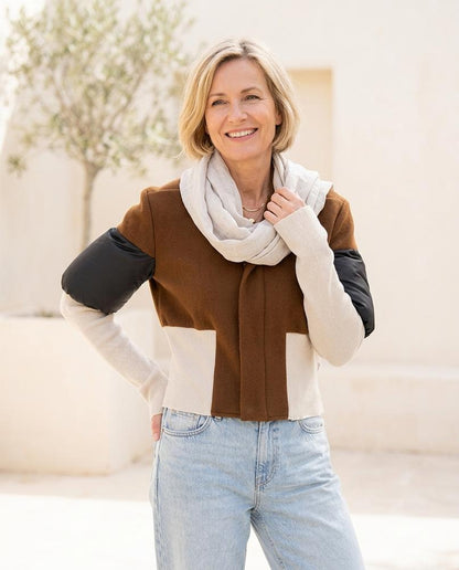 Marvis Mode - Nolis | Strukturiert Tailliert Jacke Damen