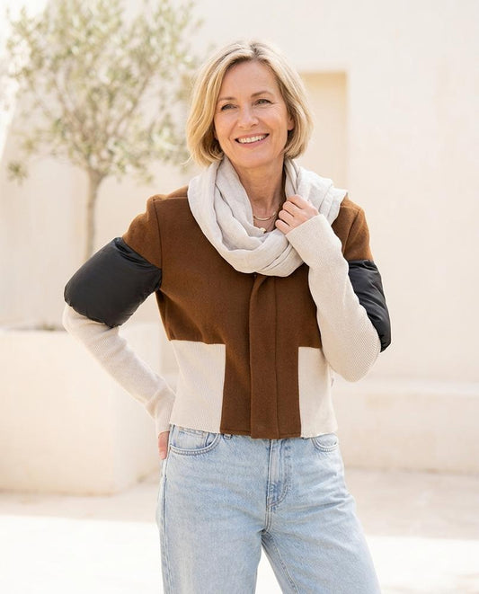 Marvis Mode - Nolis | Strukturiert Tailliert Jacke Damen