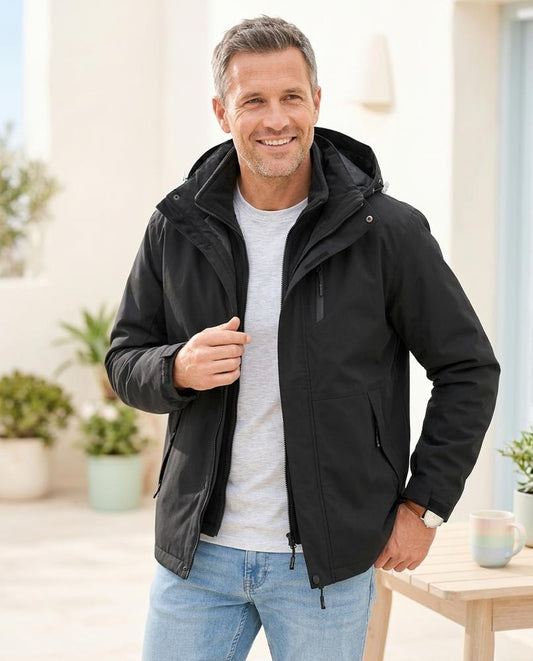 Marvis Mode - Miwet | Gefüttert Kombinierbar Jacke Herren