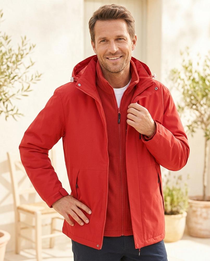 Marvis Mode - Miwet | Gefüttert Kombinierbar Jacke Herren