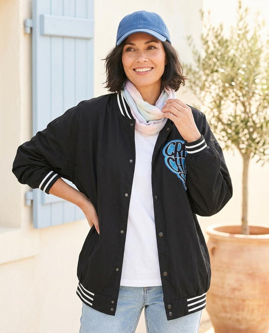 Marvis Mode - Eitil | Bestickt Geknöpft Jacke Unisex
