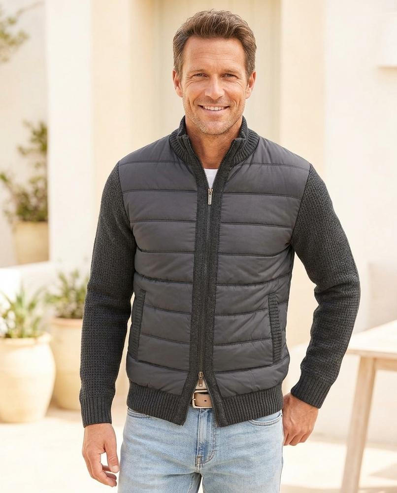 Marvis Mode - Lodus | Gesteppt Gefüttert Jacke Herren