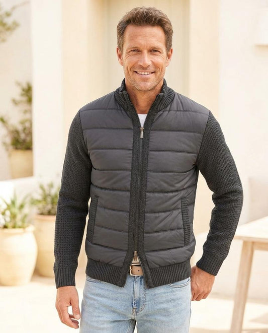 Marvis Mode - Lodus | Gesteppt Gefüttert Jacke Herren